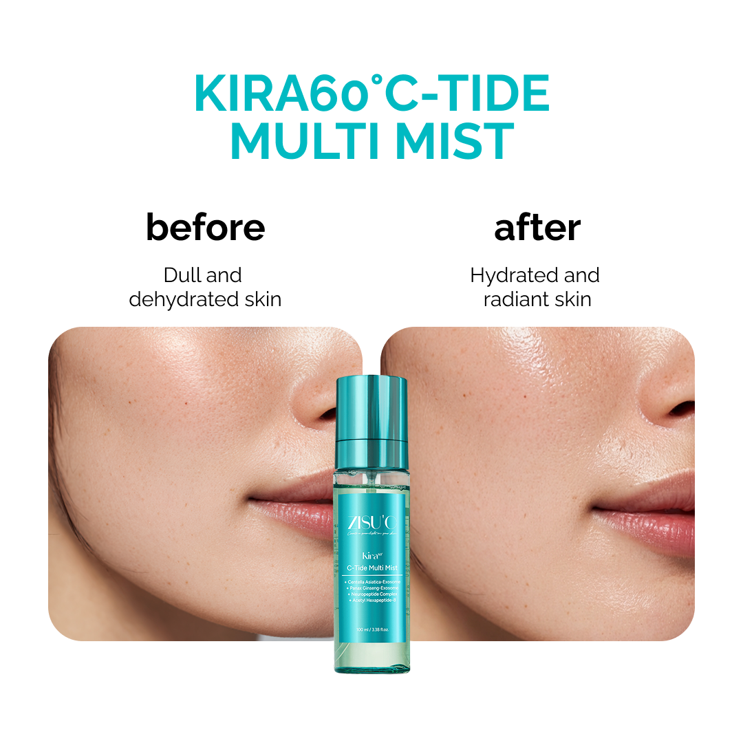 Korean Peptide Hydrating Face Mist — Kira 60° C-Tide Multi Mist